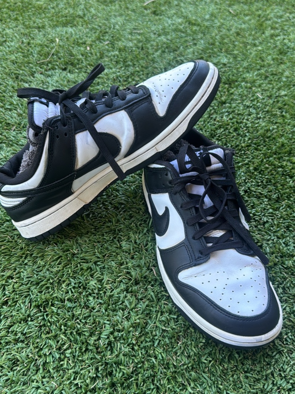 Nike Black and White Low-Top Sneakers